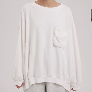 NWT Nap Loungewear Oversized Mock Neck Sweater